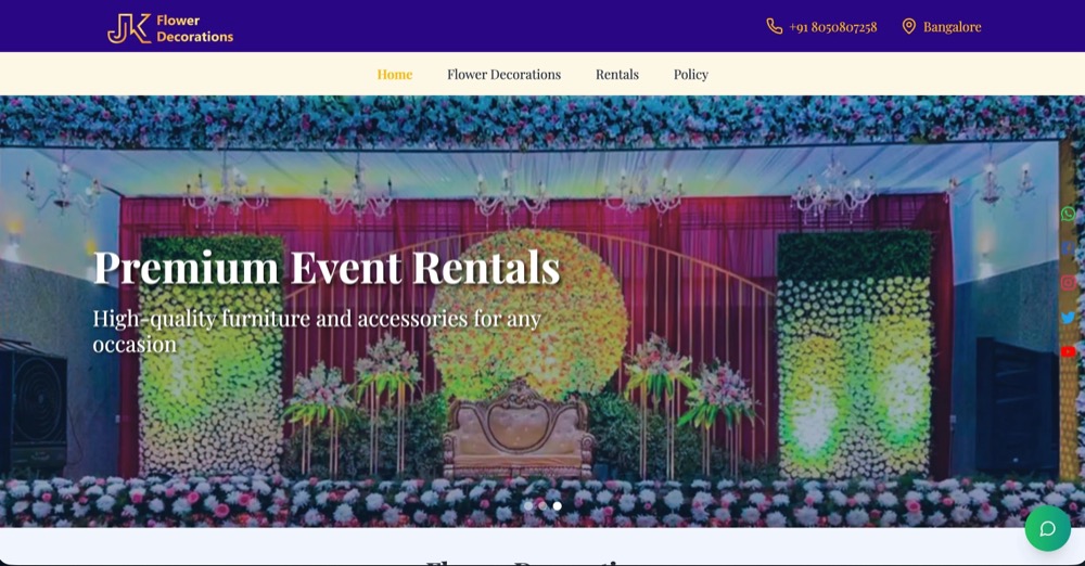 JK Rentals & Decorates